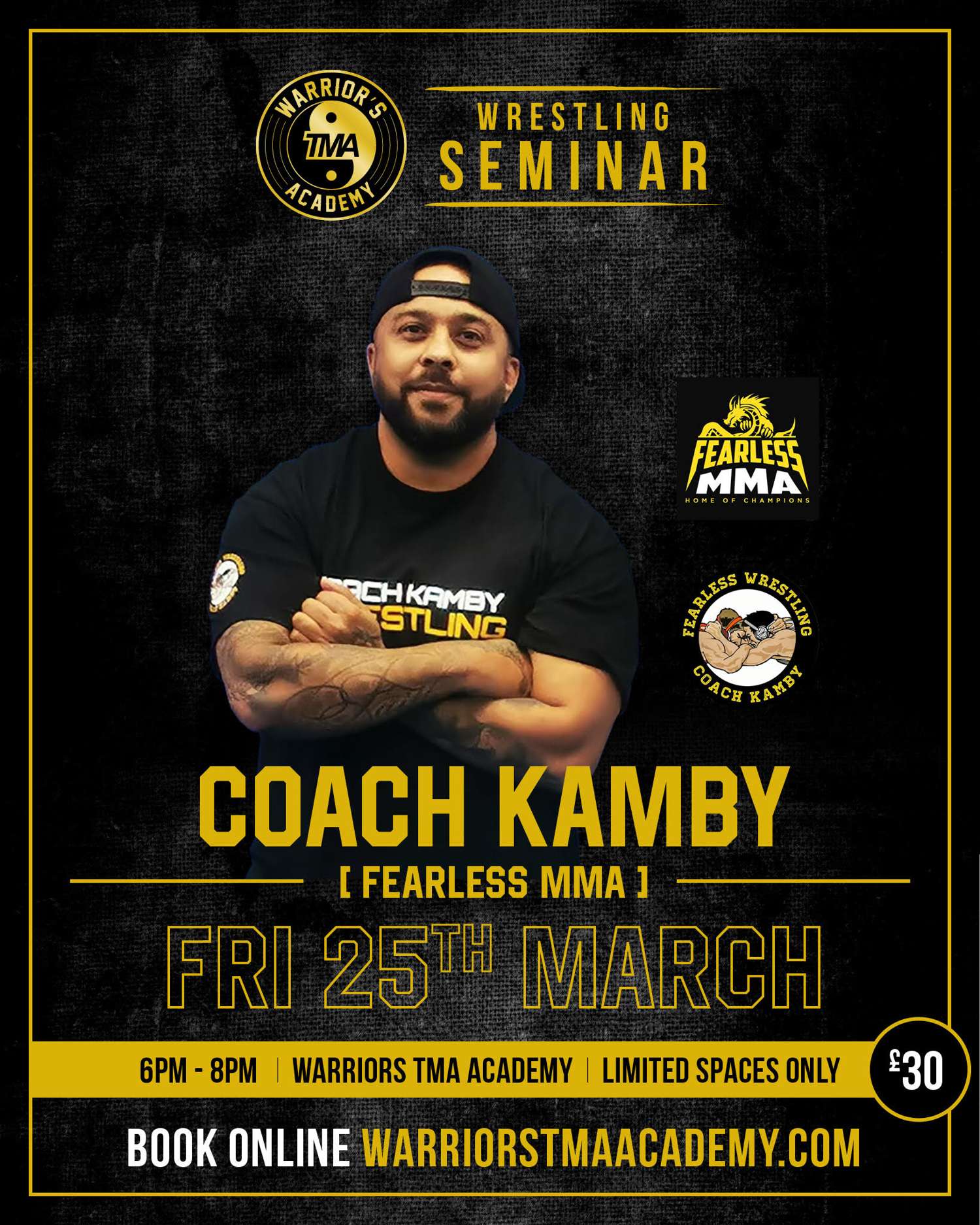 Coach Kamby Wrestling Seminar