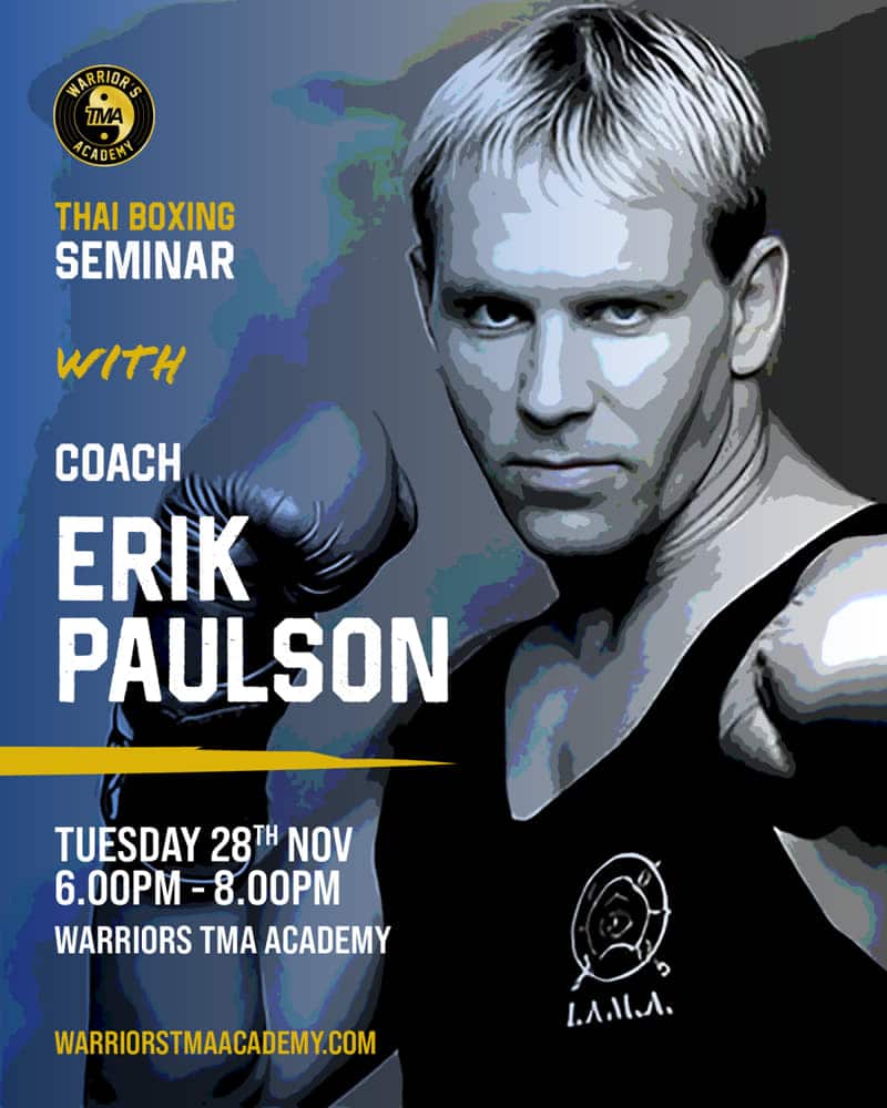 Striking Seminar with World Champion Coach Erik Paulson